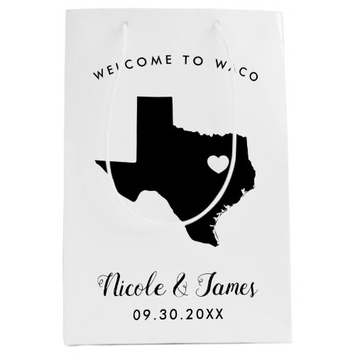 Texas Wedding Welcome Bag for Out of Town Guests