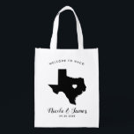 Texas Wedding Welcome Bag for Out of Town Guests<br><div class="desc">Fill this bag with your favorite Texas treats for guests to your wedding!</div>