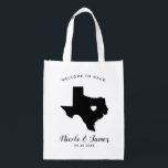 Texas Wedding Welcome Bag for Out of Town Guests<br><div class="desc">Fill this bag with your favorite Texas treats for guests to your wedding!</div>