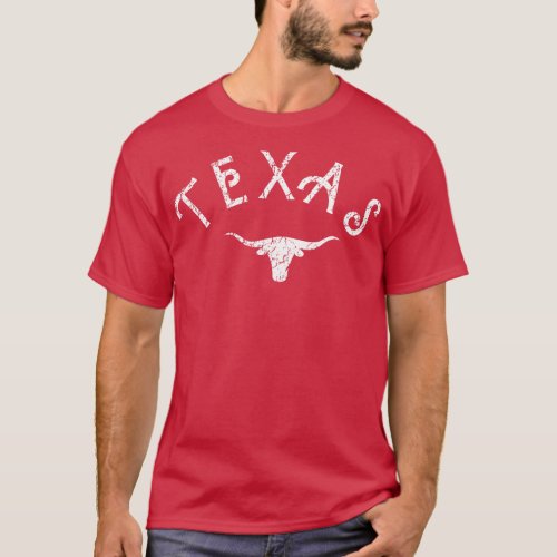 Texas Western Bull Vintage Pride T_Shirt