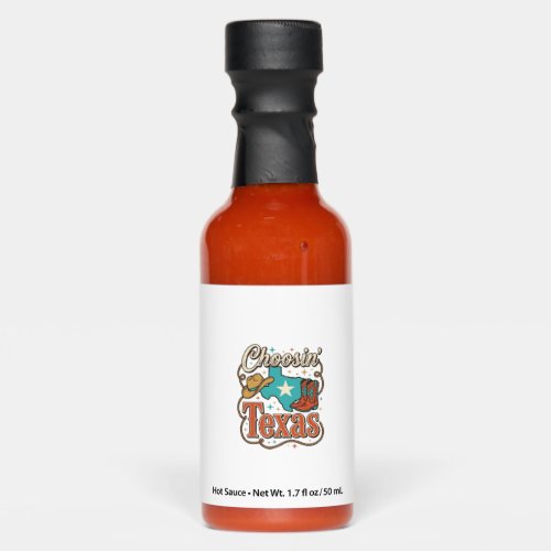 Texas Western Vintage Cowgirl Graphic T-Shirt Desi Hot Sauces