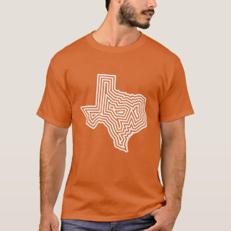 Texas White Burst Tee