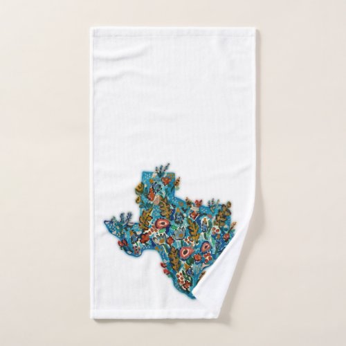 Texas Wildflower Hand Towel
