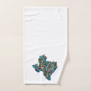 Texas Wildflower Hand Towel