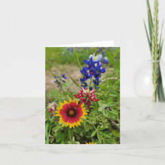 Texas Wildflower Photo Card