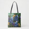 "Texas Wildflowers-Bluebonnets" Custom Tote Bag