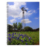 Texas Windmill Note Book at Zazzle