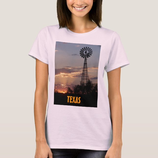 Texas Windmill T-Shirt (Front)