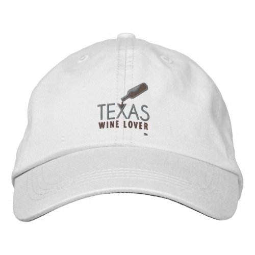 Texas Wine Lover Adjustable Hat
