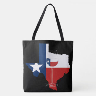 Texas Wine Tote Bag