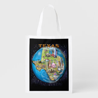 Texas World Grocery Bag