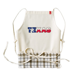 Texas Zazzle HEART Apron