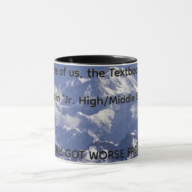 Texbook Scam!  Mug (Center)
