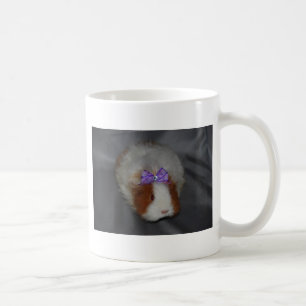 Texel Guinea Pig with bow Coffee Mug