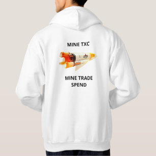 TeXit Coin OFFICIAL LOGO HOODIE ROCKETSHIP