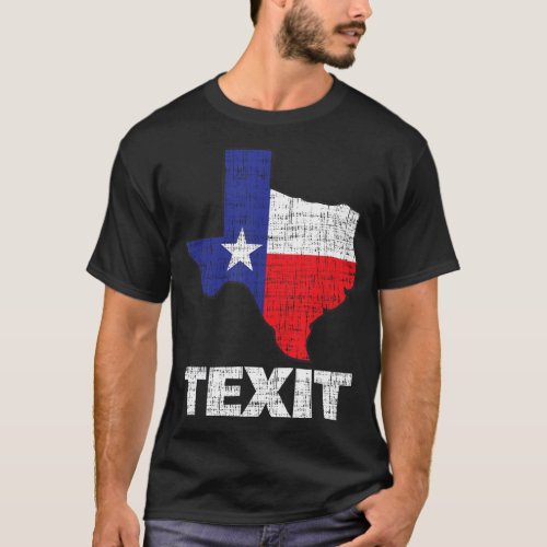 TEXIT Texit texit Texas Exit Secede T_Shirt