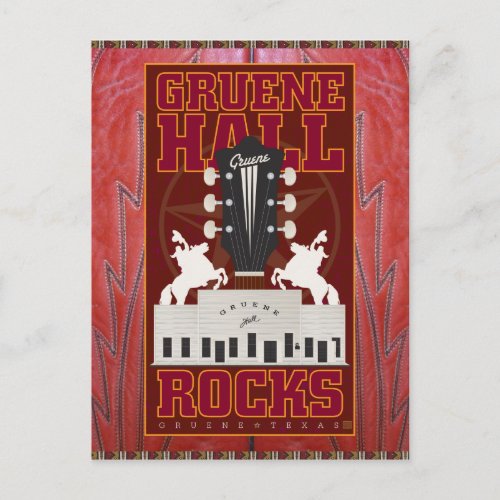 TEXLINE_Gruene Hall_ Postcard