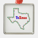 TeXmas Metal Ornament