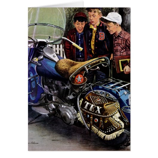 Tex's Motorcycle Cards (Front)