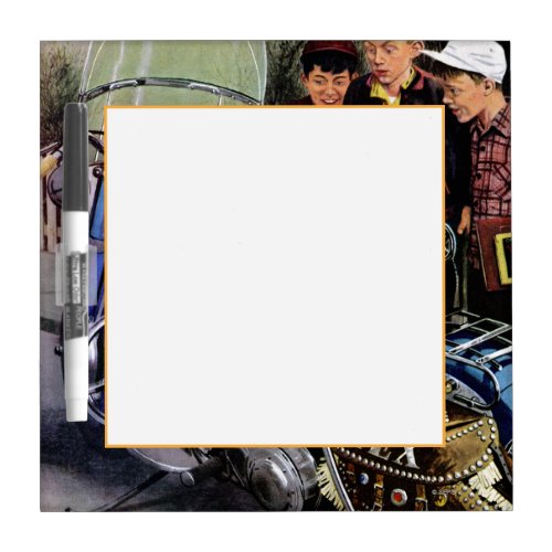 Texs Motorcycle Dry_Erase Board
