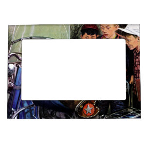 Tex's Motorcycle Magnetic Picture Frame