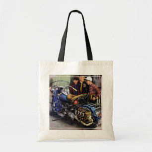 Tex's Motorcycle Tote Bag