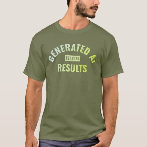 Text art T-Shirt with Simple and Clean Design