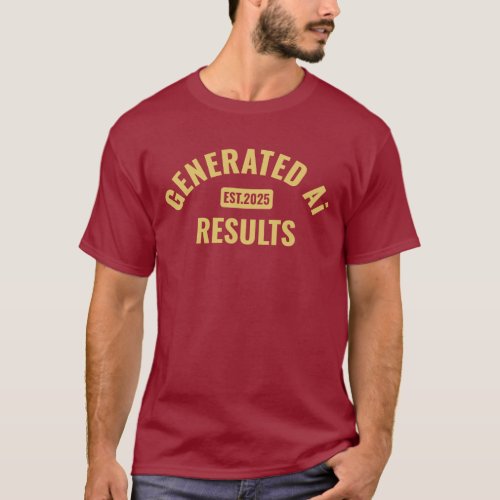 Text art T-Shirt with Simple and Clean Design