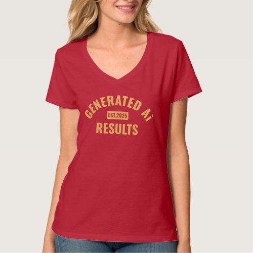 Text art T-Shirt with Simple and Clean Design