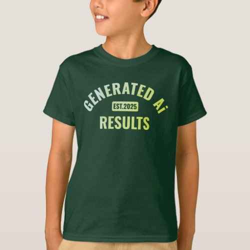 Text art T-Shirt with Simple and Clean Design