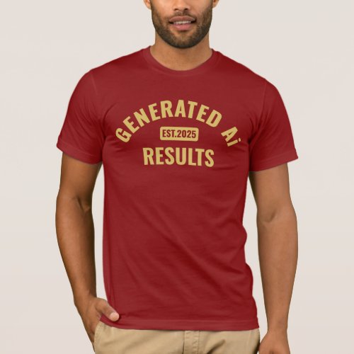 Text art T-Shirt with Simple and Clean Design