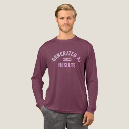 Text art T-Shirt with Simple and Clean Design Tri-Blend Shirt