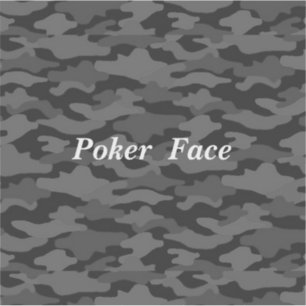 Text Custom Camouflage (Dark) Seal Sticker