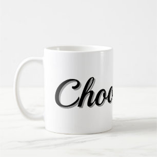 Text Design Mug