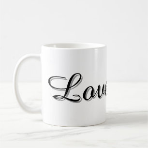 Text Design Mug