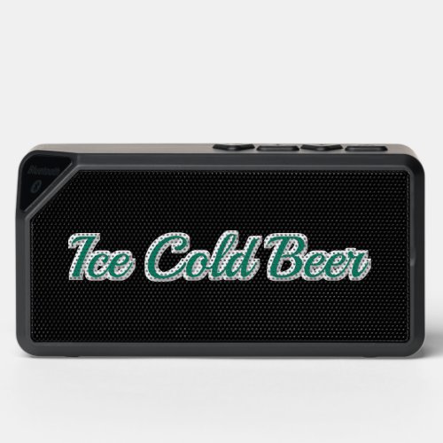 Text Ice Cold Beer Jabba Speaker