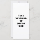 TEXT (KEYWORD) TO (SHORT CODE) (Front)