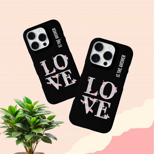 Text LOVE iPhone Case (Creator Uploaded)