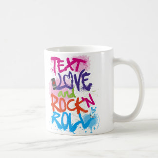 Text, Love & Rock 'n Roll Coffee Mug