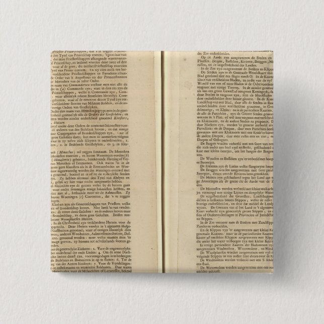 Text Page New World Atlas 2 Pinback Button (Front)