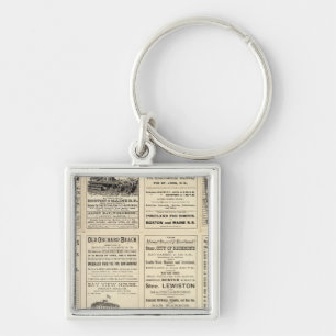 Text Page of Boston and Maine Railroad Keychain