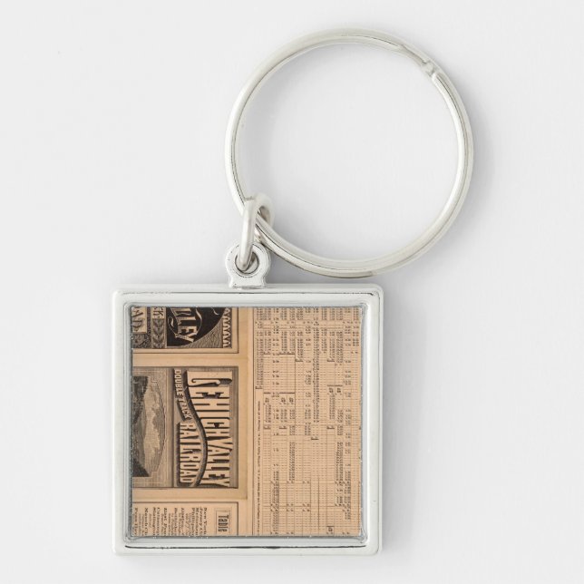 Text Page of Lehigh Valley Railroad Keychain (Front)