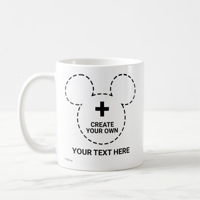 Text Template Coffee Mug (Left)