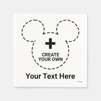 Text Template Napkins