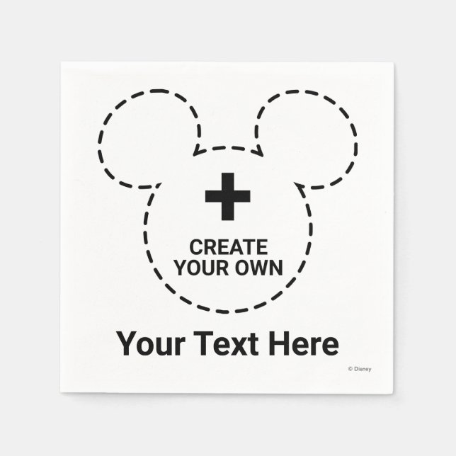 Text Template Napkins (Front)