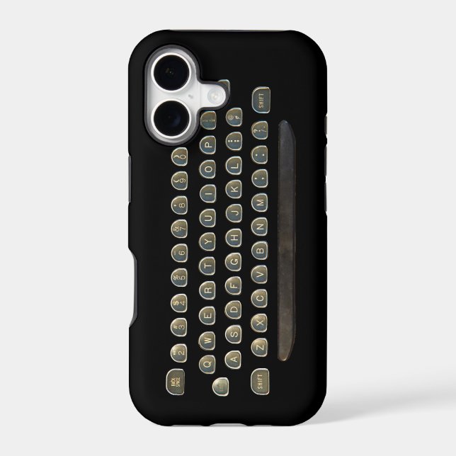 Text the Old Fashioned Way Iphone Case (Back)