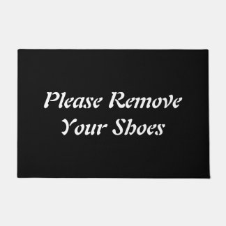 Text Welcome Doormat - Stylish Entryway Rug