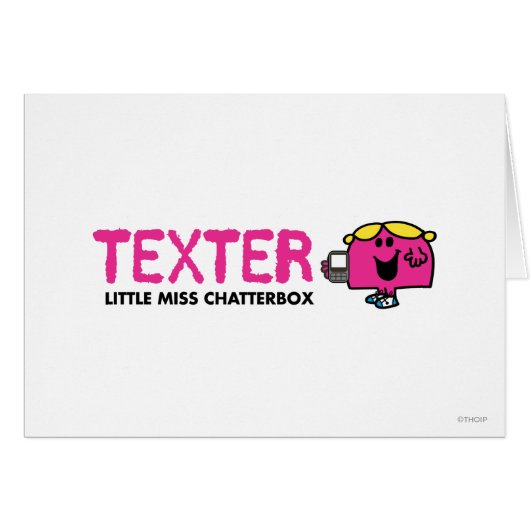 Texter Cards (Front Horizontal)