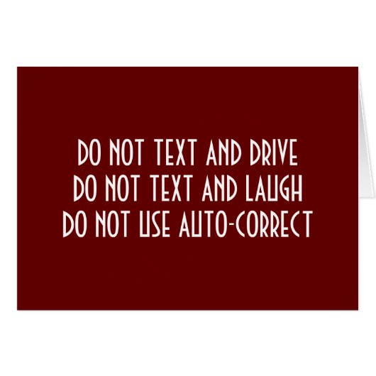 TEXTER'S CHRISTMAS DELIMMA-WHAT NOT TO DO (Front Horizontal)