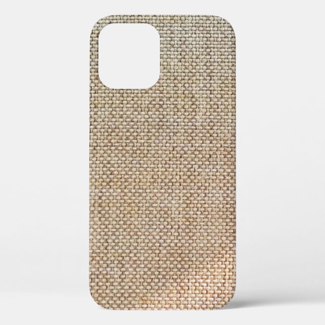 Textile brown background fabric Case-Mate iPhone case (Back)